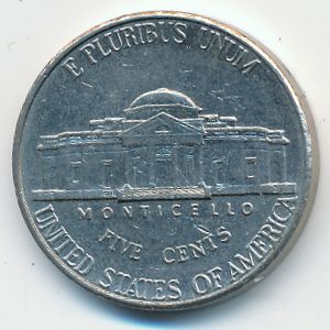 USA, 5 cents, 2001