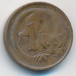 Australia, 1 cent, 1973