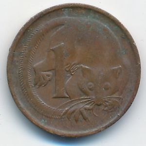 Australia, 1 cent, 1978