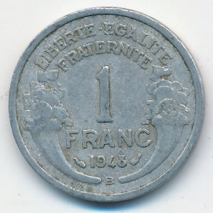 Франция, 1 франк (1948 г.)