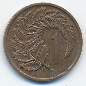 Новая Зеландия, 1 цент (1975 г.)
