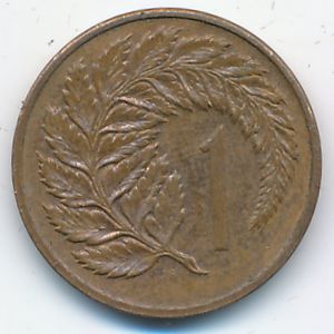 New Zealand, 1 cent, 1983