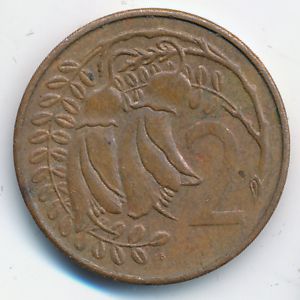 Новая Зеландия, 2 цента (1984 г.)