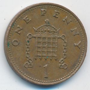 Great Britain, 1 penny, 1980