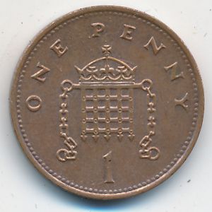 Великобритания, 1 пенни (1995 г.)