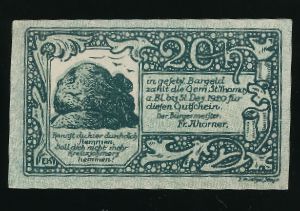 Austria Notgelds, 20 геллеров, 1920