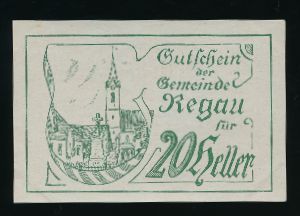 Austria Notgelds, 20 геллеров, 1920
