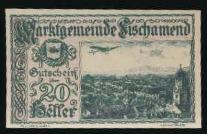 Austria Notgelds, 20 геллеров, 1920