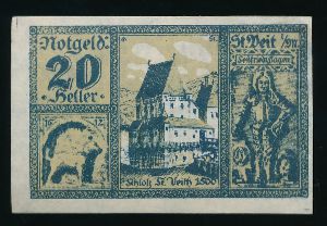 Austria Notgelds, 20 геллеров, 1920
