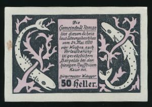 Austria Notgelds, 50 геллеров, 1920