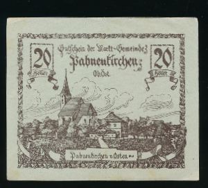 Нотгельды Австрии, 20 геллеров (1920 г.)