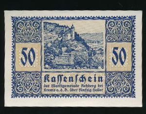 Austria Notgelds, 50 геллеров, 1920