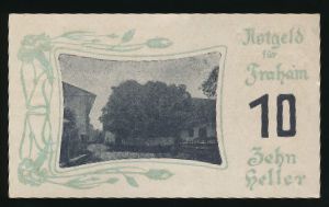 Нотгельды Австрии, 10 геллеров (1920 г.)