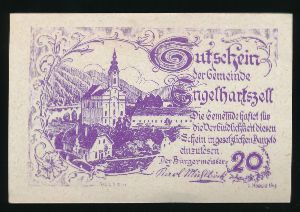 Нотгельды Австрии, 20 геллеров (1920 г.)