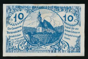Нотгельды Австрии, 10 геллеров (1920 г.)