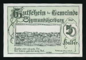 Нотгельды Австрии, 50 геллеров (1920 г.)