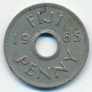 Fiji, 1 penny, 1965