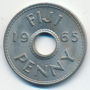 Фиджи, 1 пенни (1965 г.)