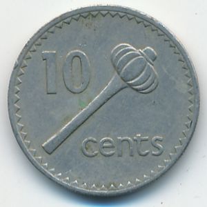 Фиджи, 10 центов (1969 г.)