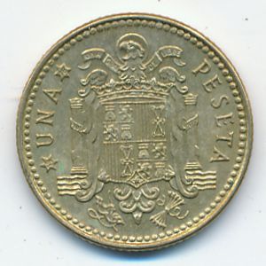 Испания, 1 песета (1975 г.)