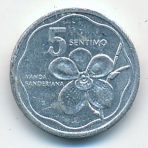 Филиппины, 5 сентимо (1990 г.)