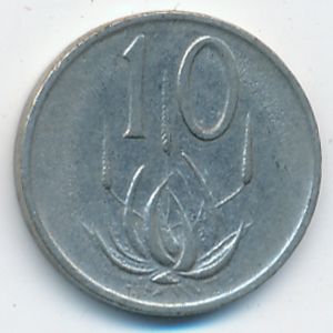 ЮАР, 10 центов (1974 г.)