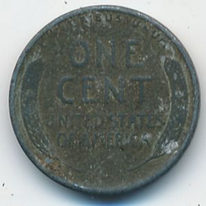 США, 1 цент (1943 г.)