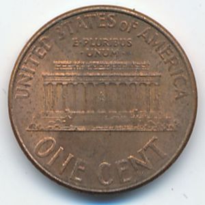 США, 1 цент (2001 г.)