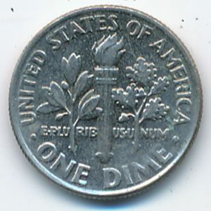 США, 1 дайм (1986 г.)
