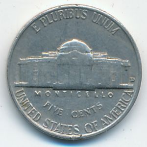 США, 5 центов (1961 г.)