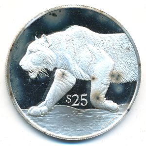 Virgin Islands, 25 долларов, 1993