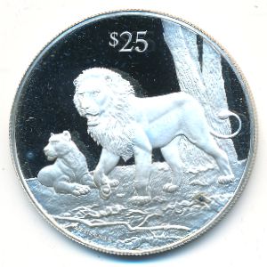 Virgin Islands, 25 долларов, 1993