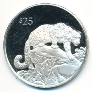 Virgin Islands, 25 долларов, 1993