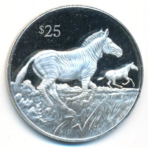Virgin Islands, 25 долларов, 1993