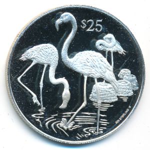 Virgin Islands, 25 долларов, 1993
