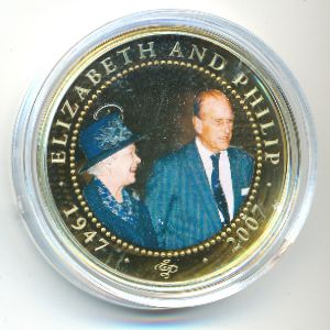 Cook Islands, 1 dollar, 2008