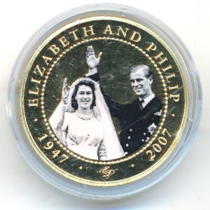 Cook Islands, 1 dollar, 2007