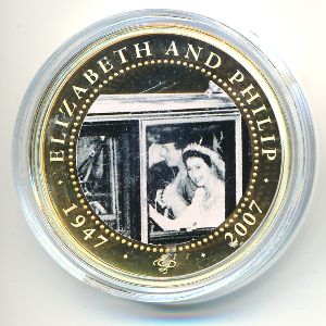 Cook Islands, 1 dollar, 2007