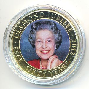 Cook Islands, 1 dollar, 2011