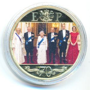 Gibraltar, 1 крона, 2021