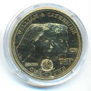 Tristan da Cunha, 1 крона, 2011