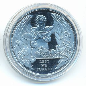 Gibraltar, 1 crown, 2017