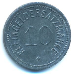 Бинген-на-Рейне., 10 пфеннигов (1918 г.)