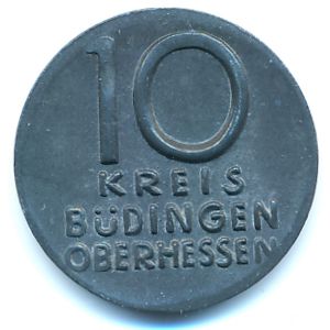 Бюдинген., 10 пфеннигов