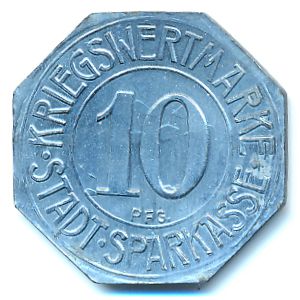 Билефельд., 10 пфеннигов (1917 г.)