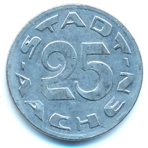 Ахен., 25 пфеннигов (1920 г.)
