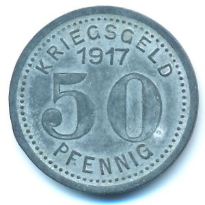Elberfeld, 50 пфеннигов, 1917