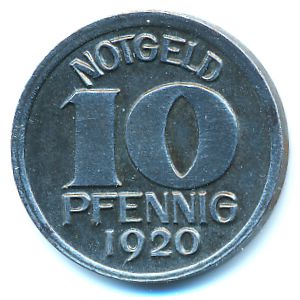 , 10 пфеннигов, 1920