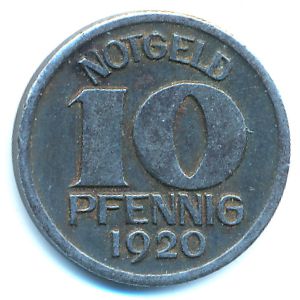 , 10 пфеннигов, 1920