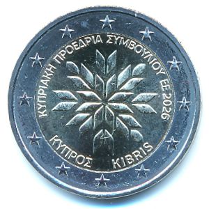Кипр, 2 евро (2026 г.)